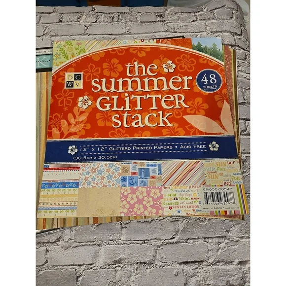 Scrapbooking Journaling Paper Lot, Random, 40+ Pieces, New (101-4) - Picture 2 of 11